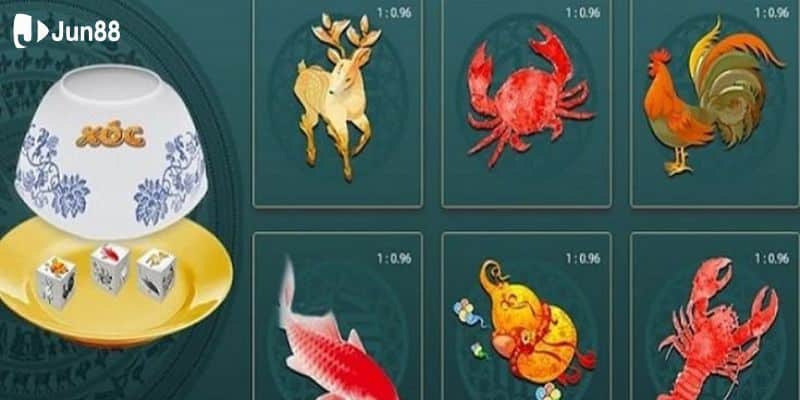 Chơi bầu cua tôm cá - Trải nghiệm trò chơi lôi cuốn tại Jun88