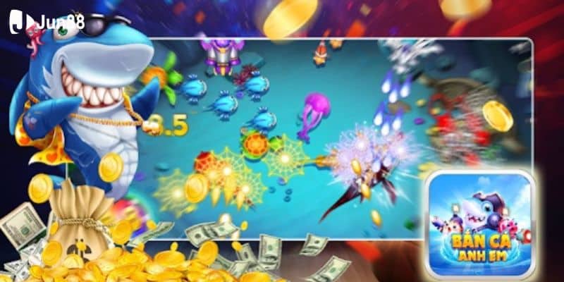 Bắn cá anh em - Nơi hội tụ những tựa game bắn cá vạn người mê