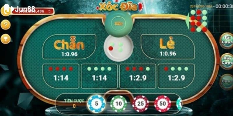 Hướng dẫn cách chơi xóc đĩa tại Jun88 dành cho người mới