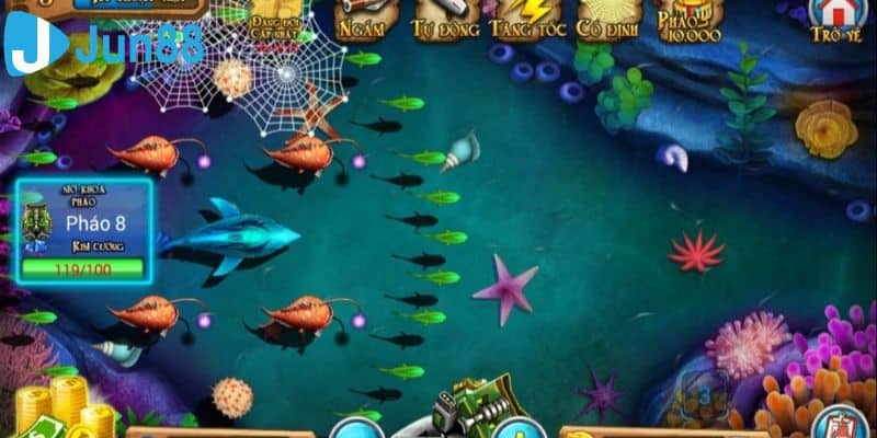 Hướng dẫn chơi bắn cá vua hải tặc tại Jun88 giành phần thắng