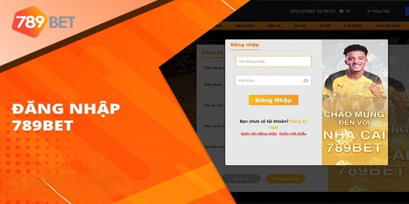 Bước quan trọng khi tham gia đó là đăng nhập tài khoản