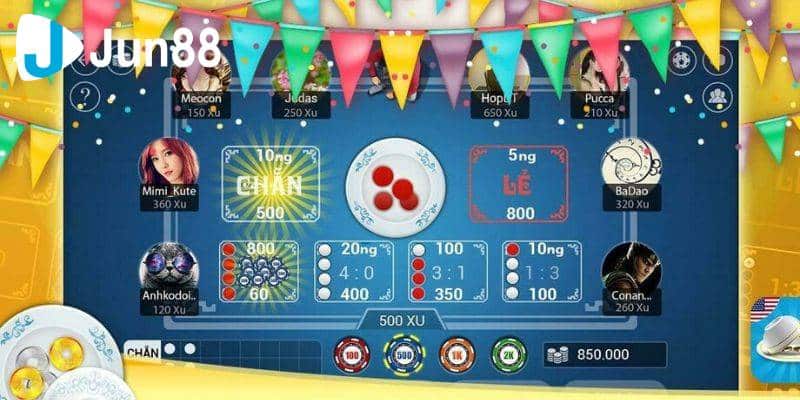 chơi xóc đĩa online